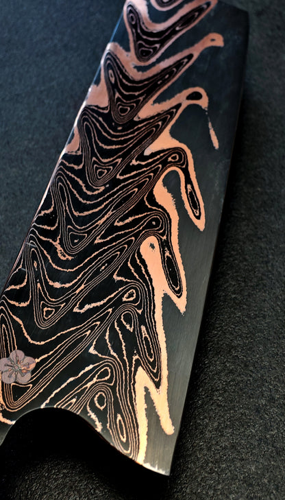 ApexUltra Copper Chevron Nakiri