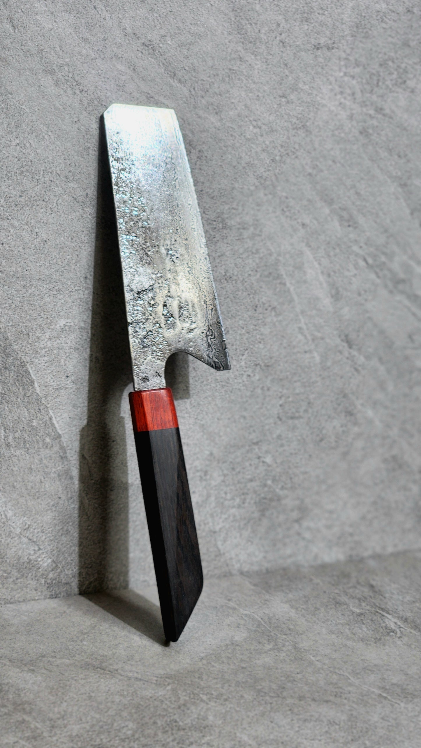 Schmiedekurs Damast Kochmesser