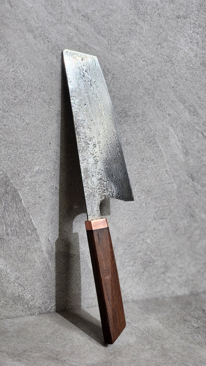 Schmiedekurs Damast Kochmesser